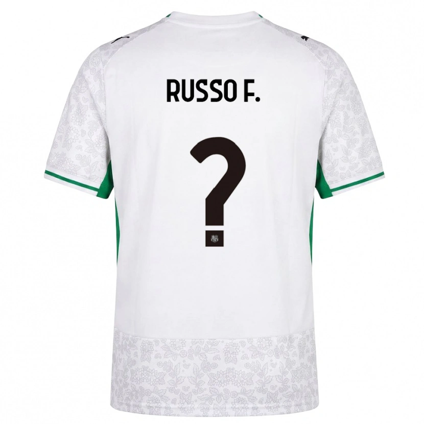 Danxen Homem Camisola Flavio Russo #0 Verde Preto Branco Alternativa 2026/27 Camisa