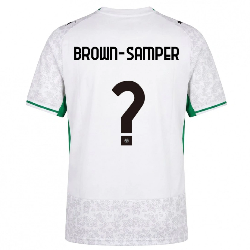 Danxen Homem Camisola Isaac Brown-Samper #0 Verde Preto Branco Alternativa 2026/27 Camisa