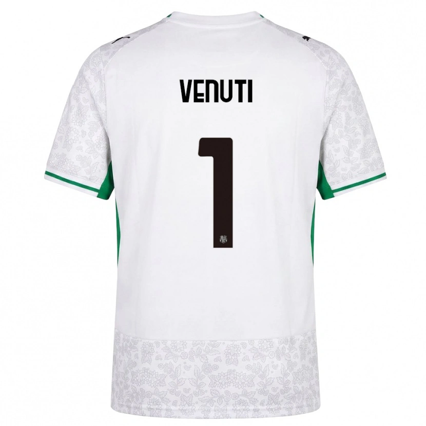 Danxen Homem Camisola Gioele Venuti #1 Verde Preto Branco Alternativa 2026/27 Camisa