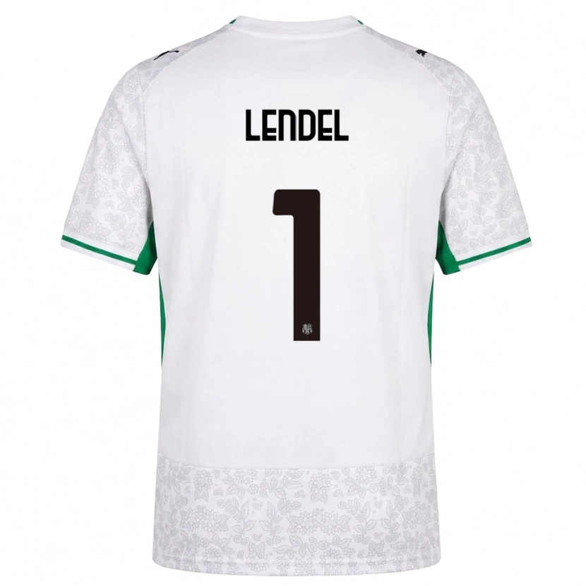Danxen Homem Camisola Davide Lendel #1 Verde Preto Branco Alternativa 2026/27 Camisa