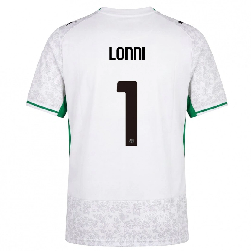 Danxen Homem Camisola Lia Lonni #1 Verde Preto Branco Alternativa 2026/27 Camisa