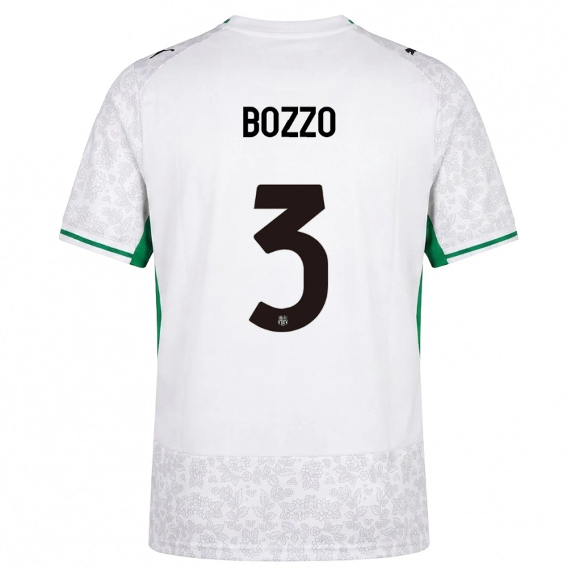 Danxen Homem Camisola Marco Bozzo #3 Verde Preto Branco Alternativa 2026/27 Camisa