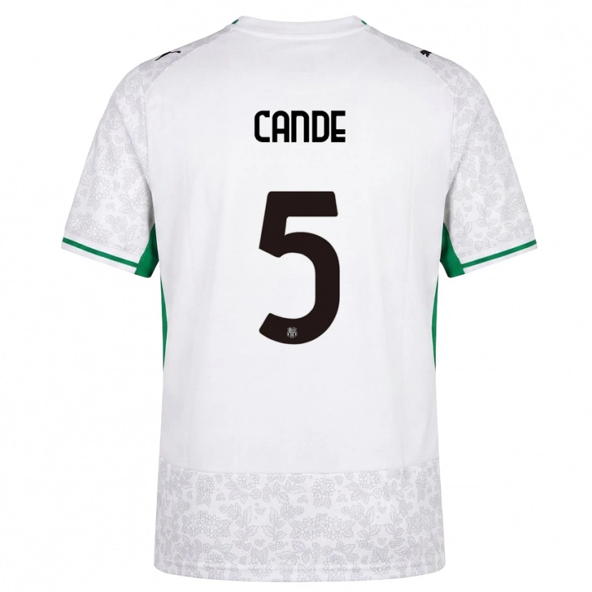Danxen Homem Camisola Fali Candé #5 Verde Preto Branco Alternativa 2026/27 Camisa
