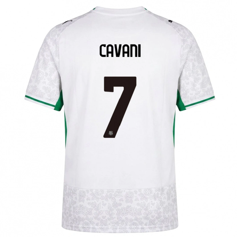 Danxen Homem Camisola Lorenzo Cavani #7 Verde Preto Branco Alternativa 2026/27 Camisa
