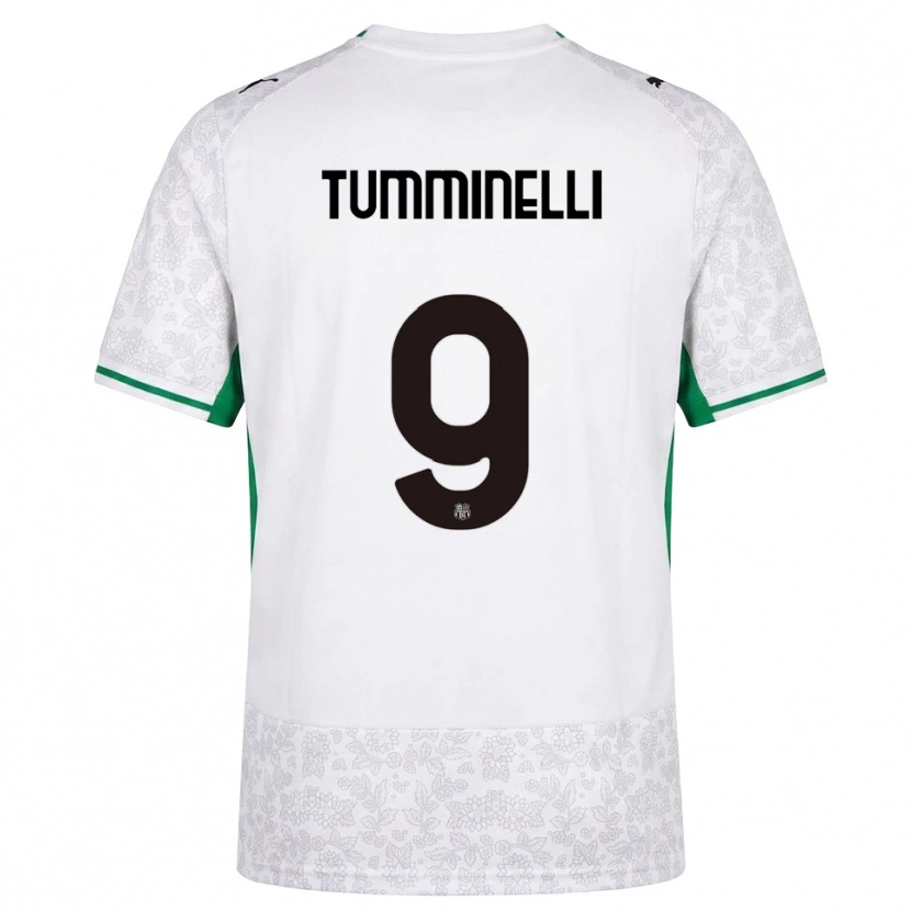 Danxen Homem Camisola Daniel Tumminelli #9 Verde Preto Branco Alternativa 2026/27 Camisa