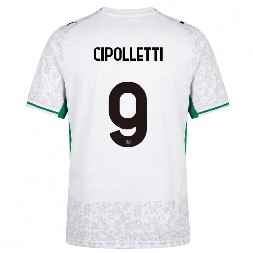 Danxen Homem Camisola Matteo Cipolletti #9 Verde Preto Branco Alternativa 2026/27 Camisa
