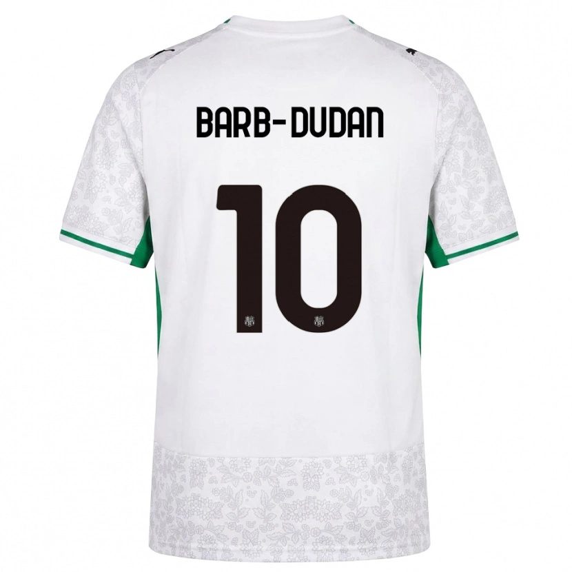 Danxen Homem Camisola Marco Barb-Dudan #10 Verde Preto Branco Alternativa 2026/27 Camisa