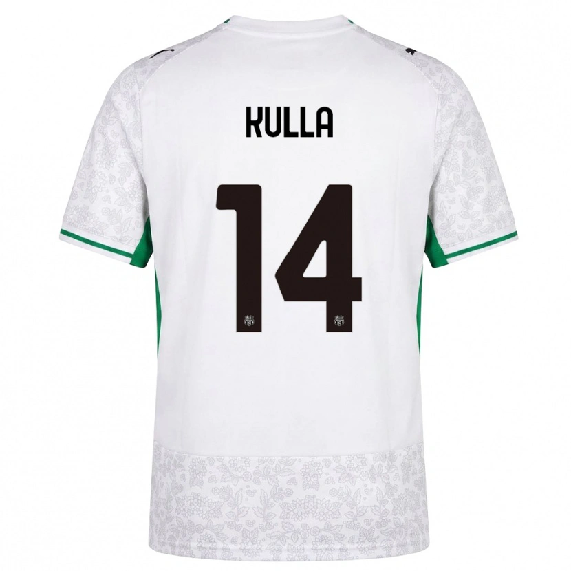 Danxen Homem Camisola Gabriel Kulla #14 Verde Preto Branco Alternativa 2026/27 Camisa