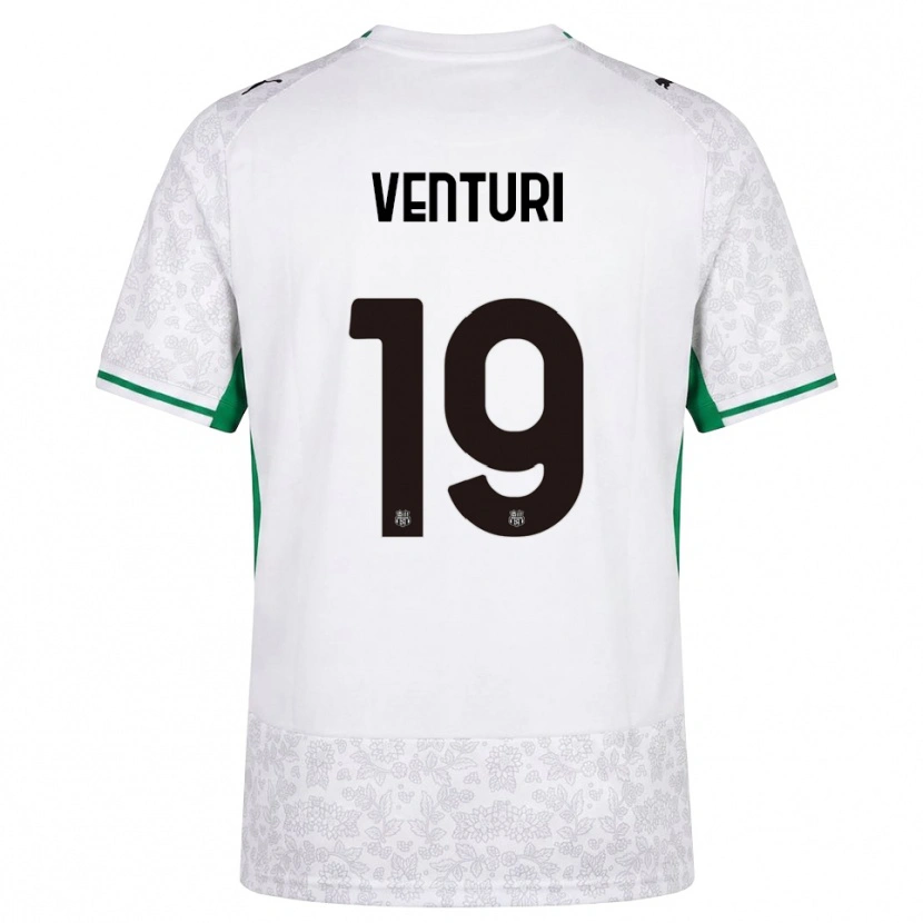 Danxen Homem Camisola Luca Venturi #19 Verde Preto Branco Alternativa 2026/27 Camisa