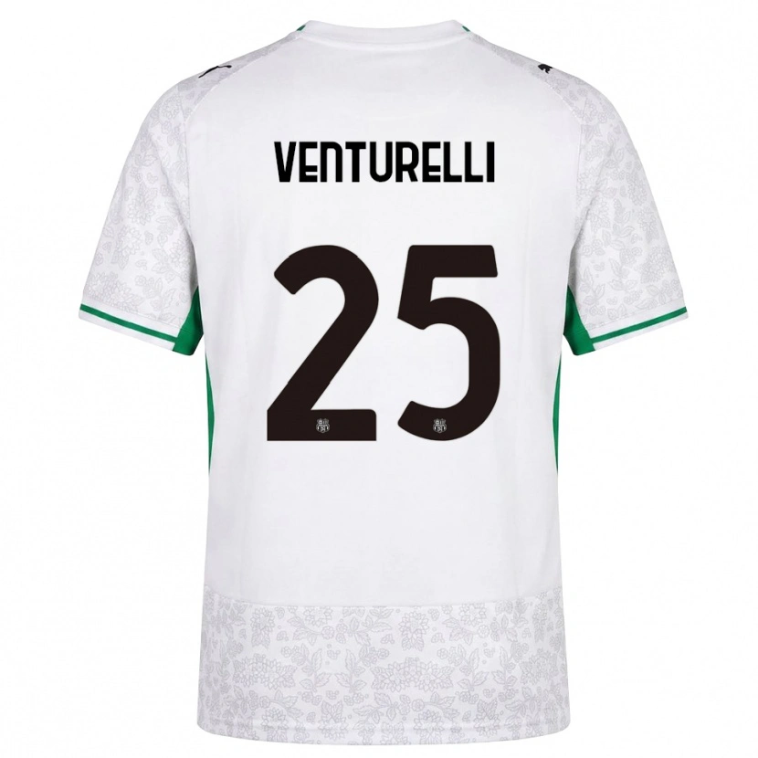 Danxen Homem Camisola Caterina Venturelli #25 Verde Preto Branco Alternativa 2026/27 Camisa