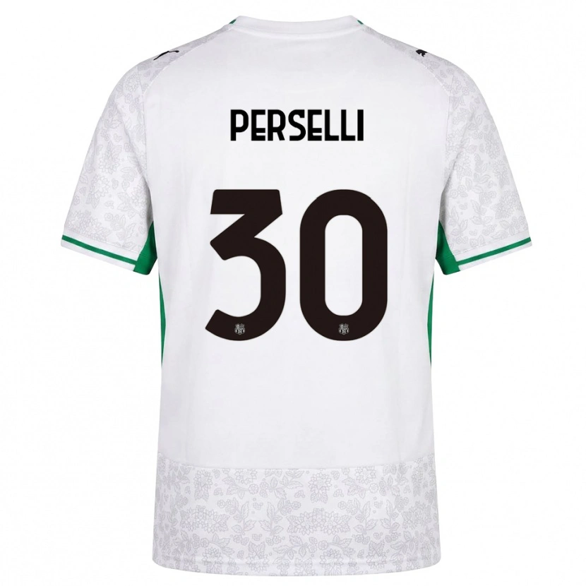 Danxen Homem Camisola Manuela Perselli #30 Verde Preto Branco Alternativa 2026/27 Camisa