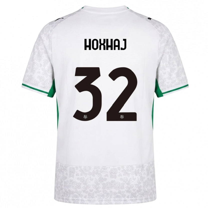 Danxen Homem Camisola Kristina Hoxhaj #32 Verde Preto Branco Alternativa 2026/27 Camisa
