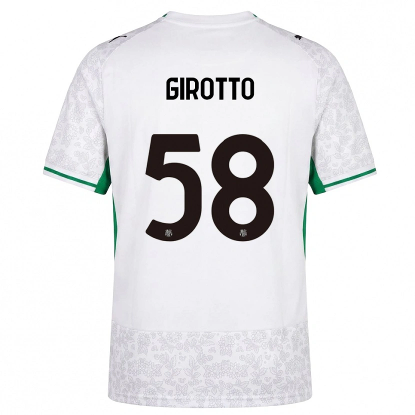 Danxen Homem Camisola Emma Girotto #58 Verde Preto Branco Alternativa 2026/27 Camisa