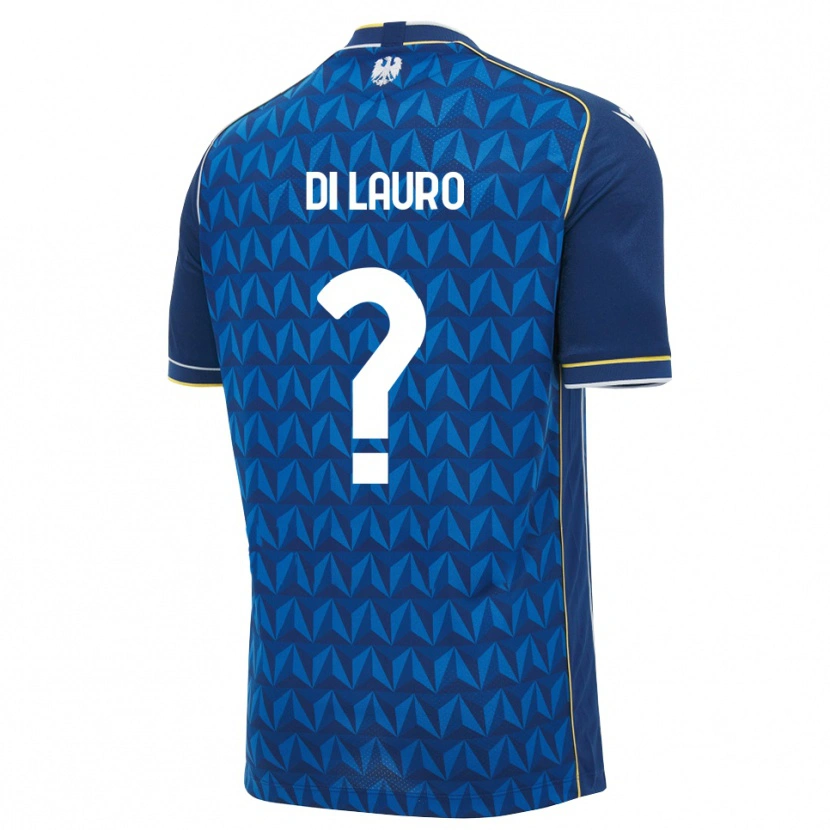 Danxen Homem Camisola Rosario Di Lauro #0 Azul Real Branco Azul Alternativa 2026/27 Camisa