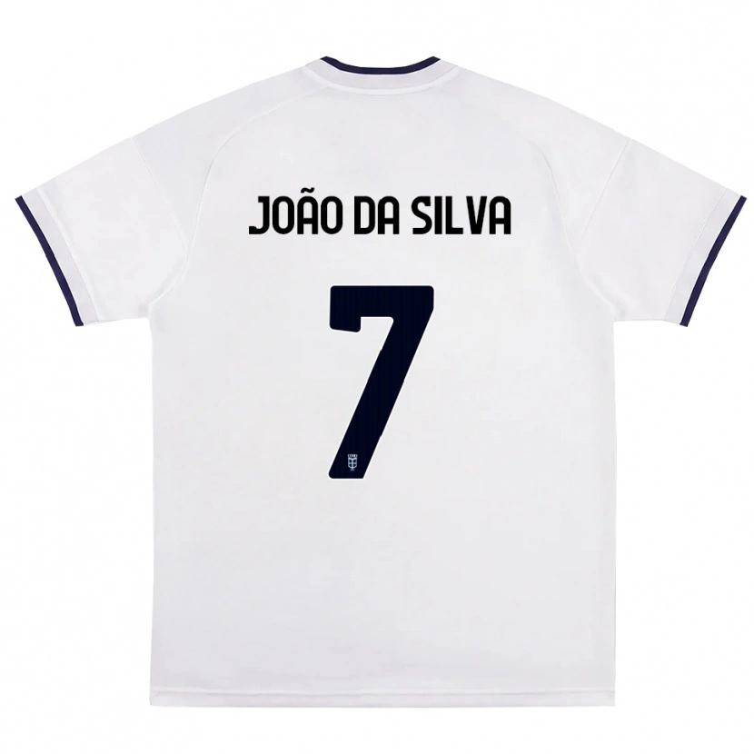 Danxen Homem Camisola Miguel Silva #7 Branco Vermelho Azul Real Alternativa 2026/27 Camisa