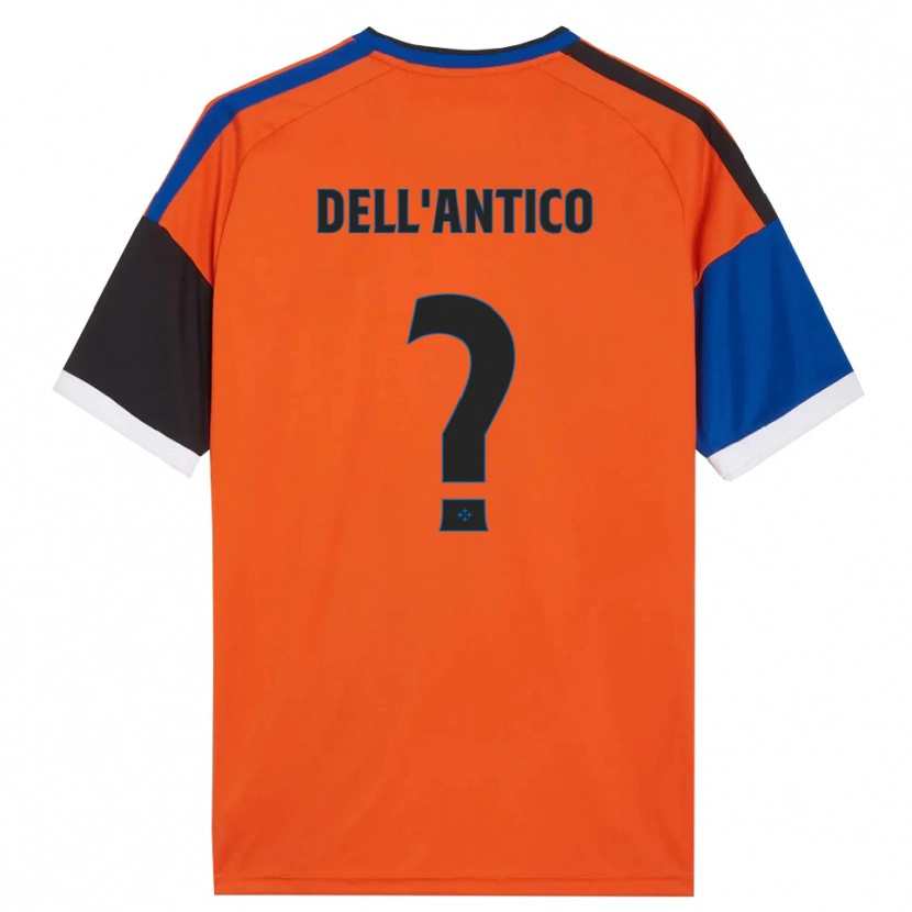Danxen Homem Camisola Lapo Dell'antico #0 Laranja Azul Preto Branco Alternativa 2026/27 Camisa