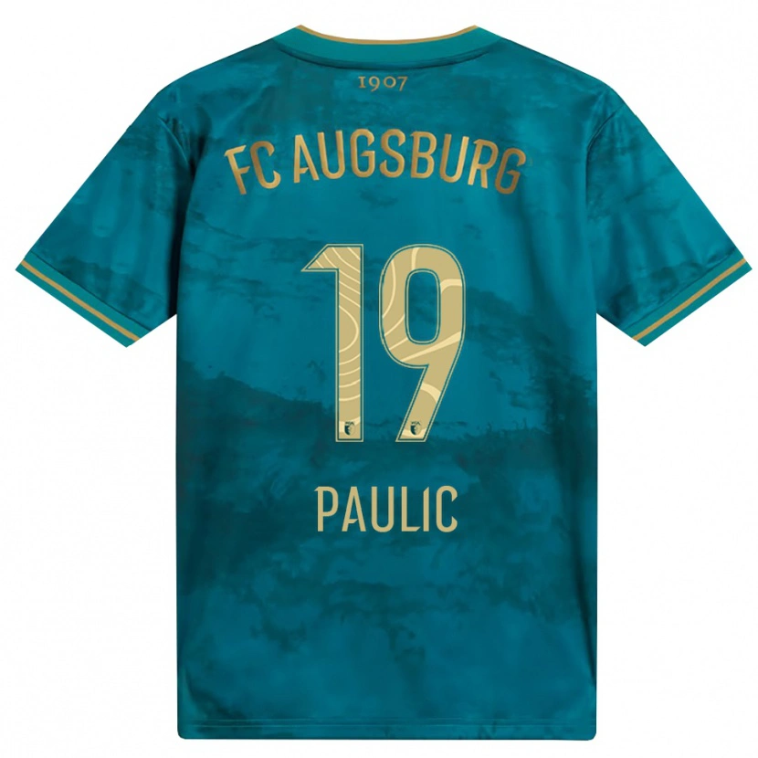 Danxen Homem Camisola Anthony Paulic #19 Verde Marrom Alternativa 2026/27 Camisa