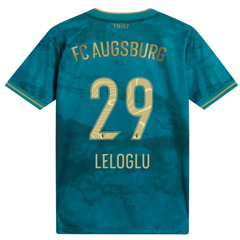Danxen Homem Camisola Aras Leloglu #29 Verde Marrom Alternativa 2026/27 Camisa