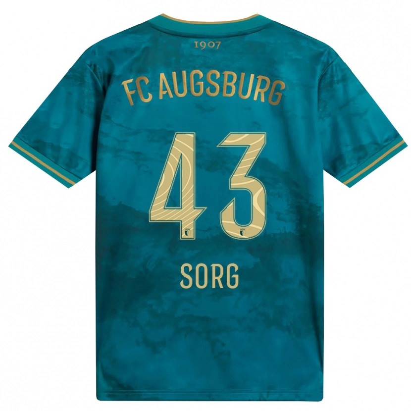Danxen Homem Camisola Oliver Sorg #43 Verde Marrom Alternativa 2026/27 Camisa