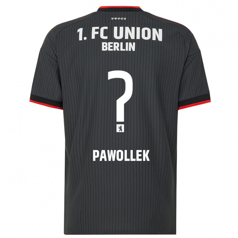 Danxen Homem Camisola Tanja Pawollek #0 Preto Branco Vermelho Alternativa 2026/27 Camisa