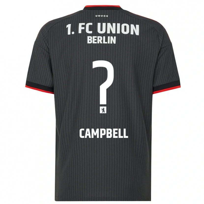 Danxen Homem Camisola Eileen Campbell #0 Preto Branco Vermelho Alternativa 2026/27 Camisa
