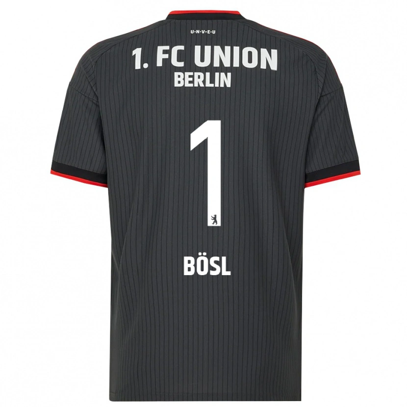 Danxen Homem Camisola Cara Bösl #1 Preto Branco Vermelho Alternativa 2026/27 Camisa