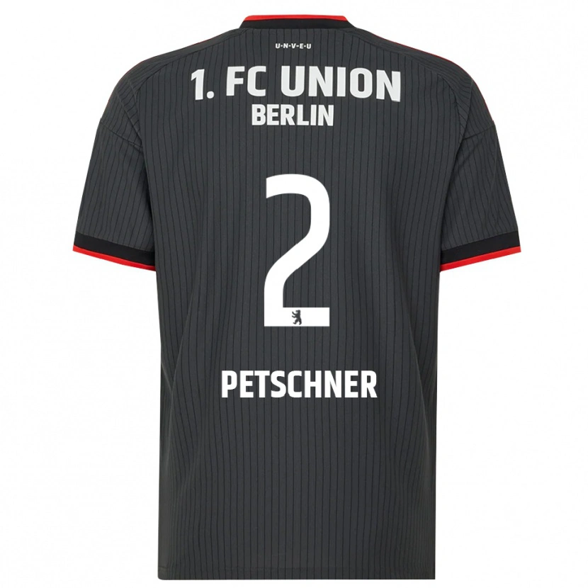 Danxen Homem Camisola Anton Petschner #2 Preto Branco Vermelho Alternativa 2026/27 Camisa