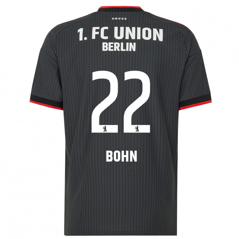 Danxen Homem Camisola Oskar Bohn #22 Preto Branco Vermelho Alternativa 2026/27 Camisa