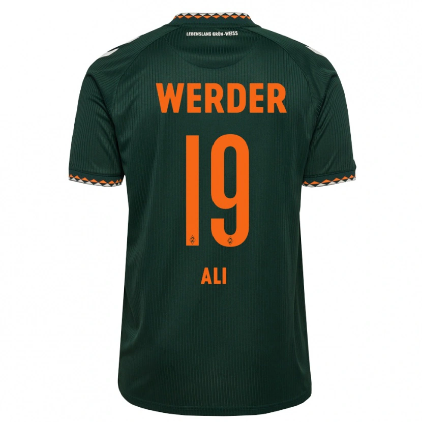 Danxen Homem Camisola Rok Ali #19 Verde Escuro Laranja Branco Alternativa 2026/27 Camisa