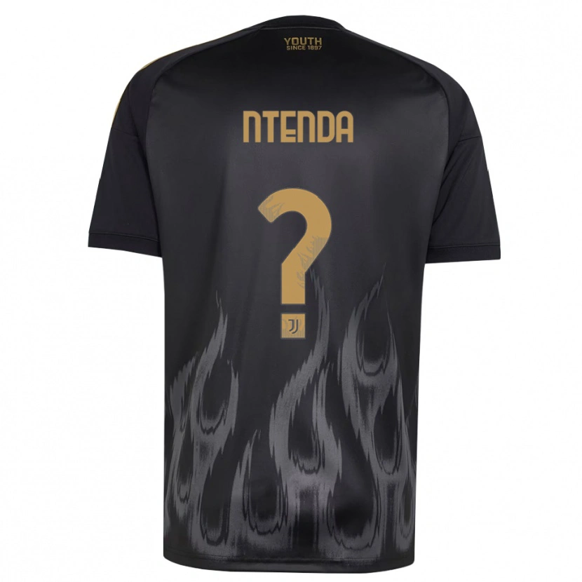 Danxen Homem Camisola Jean-Claude Ntenda #0 Preto Marrom Terceiro 2026/27 Camisa