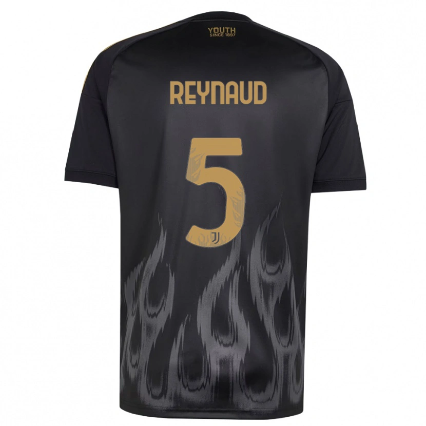 Danxen Homem Camisola Louis Reynaud #5 Preto Marrom Terceiro 2026/27 Camisa