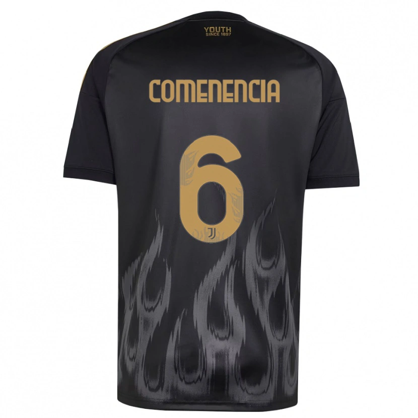Danxen Homem Camisola Livano Comenencia #6 Preto Marrom Terceiro 2026/27 Camisa