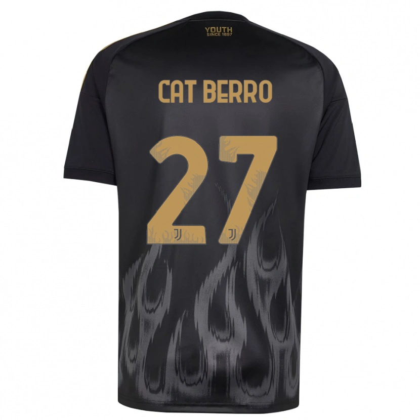 Danxen Homem Camisola Simone Cat Berro #27 Preto Marrom Terceiro 2026/27 Camisa