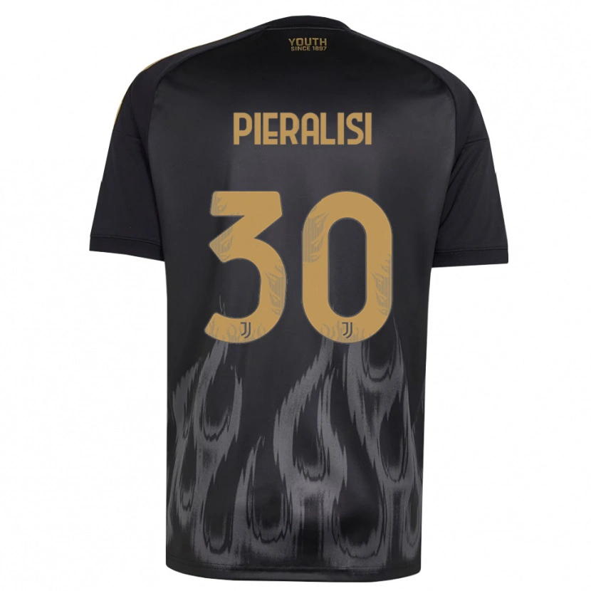 Danxen Homem Camisola Tommaso Pieralisi #30 Preto Marrom Terceiro 2026/27 Camisa
