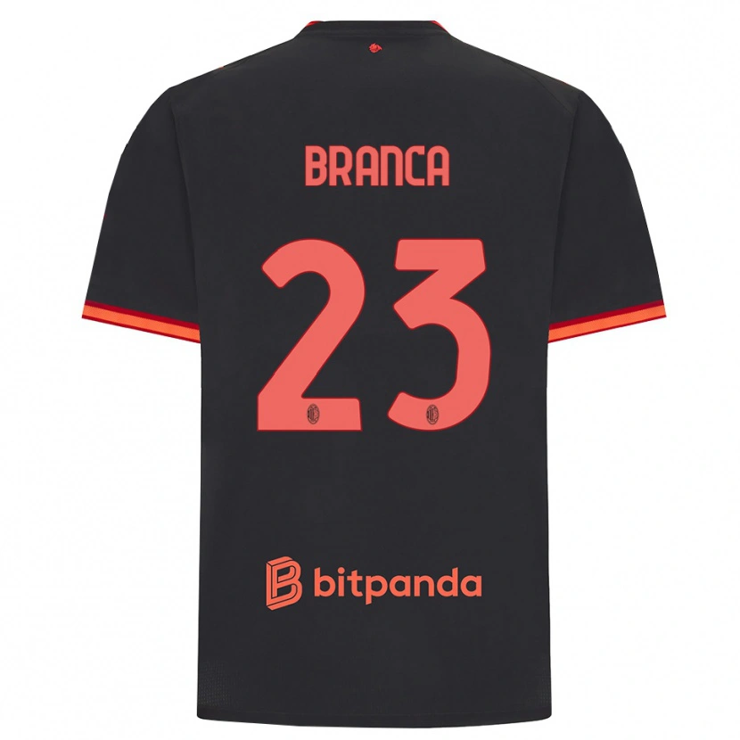 Danxen Homem Camisola Simone Branca #23 Preto Vermelho Terceiro 2026/27 Camisa