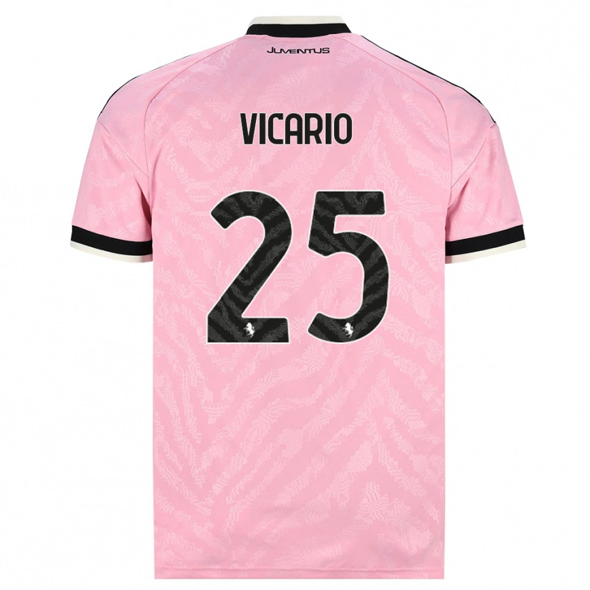 Danxen Mulher Camisola Guglielmo Vicario #25 Preto Rosa Alternativa 2026/27 Camisa