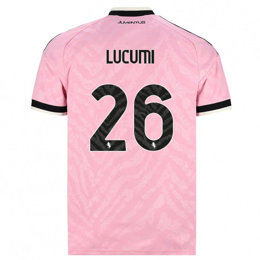 Danxen Mulher Camisola Jhon Lucumí #26 Preto Rosa Alternativa 2026/27 Camisa