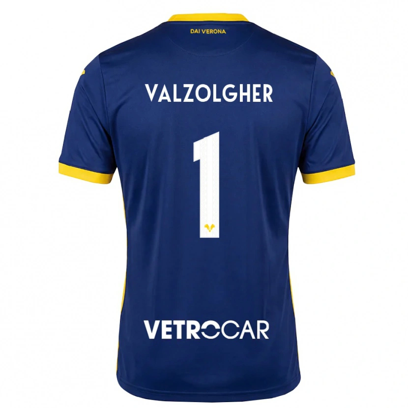 Danxen Mulher Camisola Chiara Valzolgher #1 Azul Real Amarelo Branco Principal 2026/27 Camisa