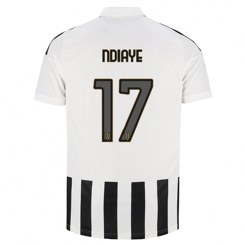 Danxen Mulher Camisola Modou Ndiaye #17 Preto Branco Marrom Principal 2026/27 Camisa