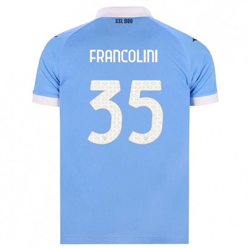 Danxen Mulher Camisola Alice Francolini #35 Azul Celeste Preto Branco Principal 2026/27 Camisa