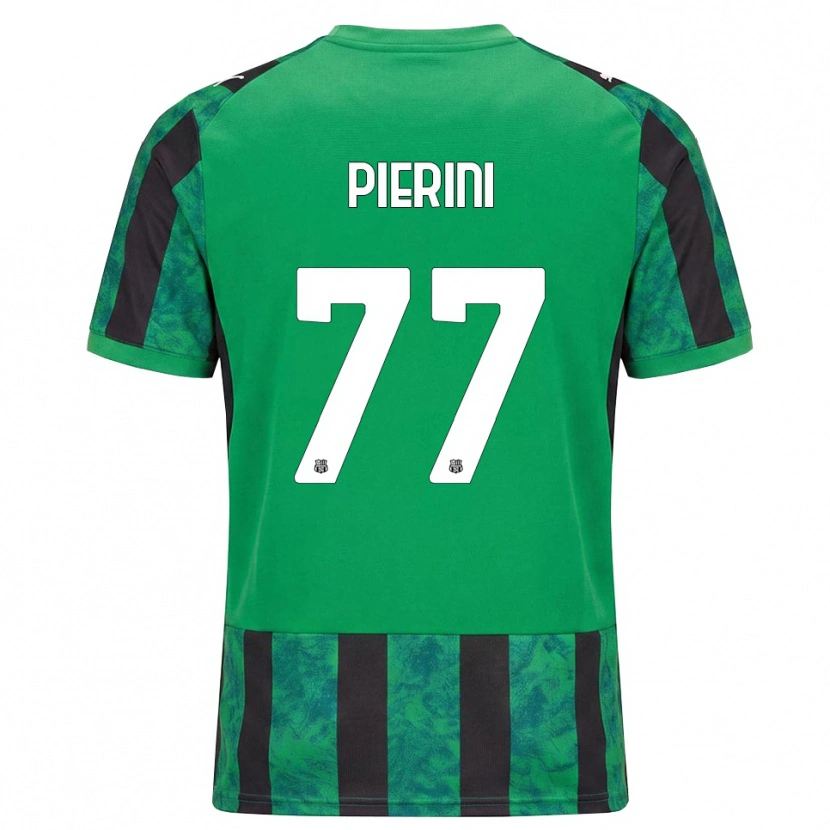 Danxen Mulher Camisola Nicholas Pierini #77 Verde Preto Branco Principal 2026/27 Camisa