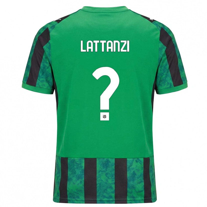 Danxen Mulher Camisola Luca Lattanzi #0 Verde Preto Branco Principal 2026/27 Camisa