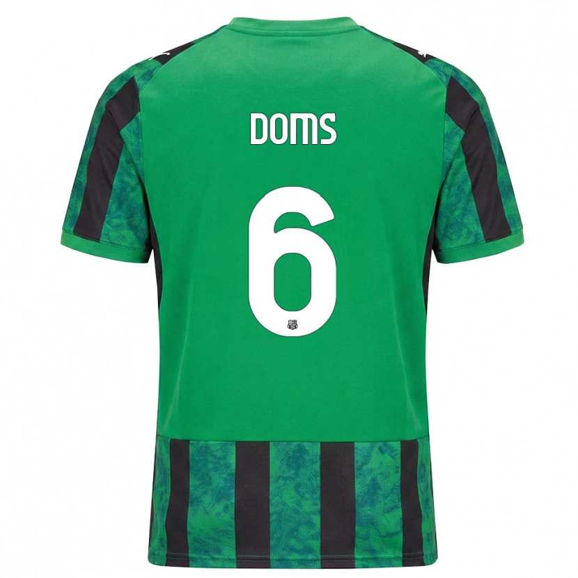 Danxen Mulher Camisola Maya Doms #6 Verde Preto Branco Principal 2026/27 Camisa