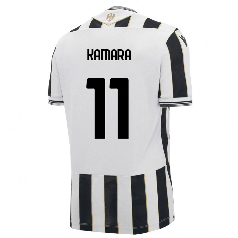 Danxen Mulher Camisola Hassane Kamara #11 Preto Branco Rosa Principal 2026/27 Camisa