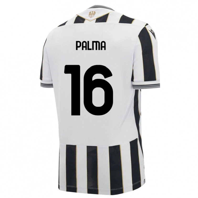 Danxen Mulher Camisola Matteo Palma #16 Preto Branco Rosa Principal 2026/27 Camisa