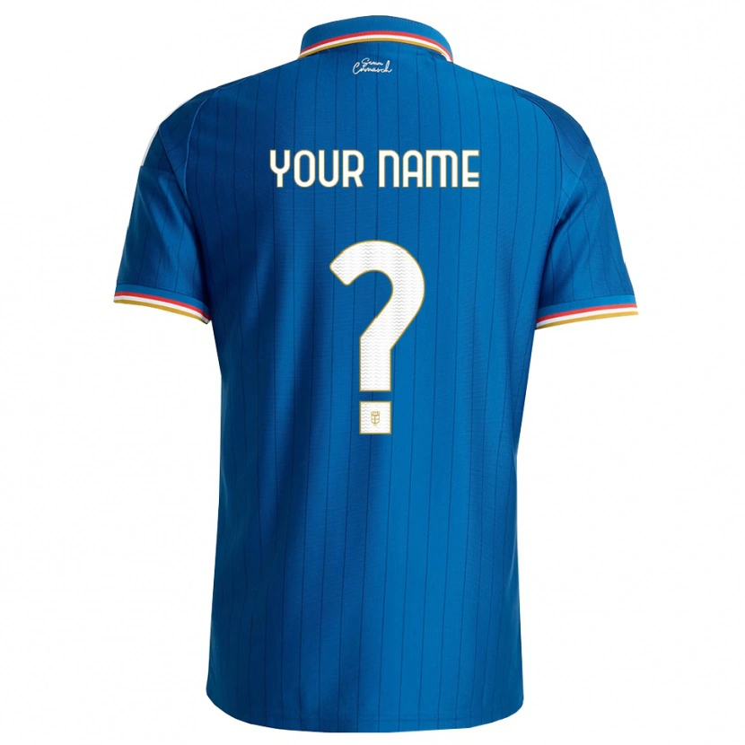 Danxen Mulher Camisola Seu Nome #0 Azul Branco Vermelho Principal 2026/27 Camisa