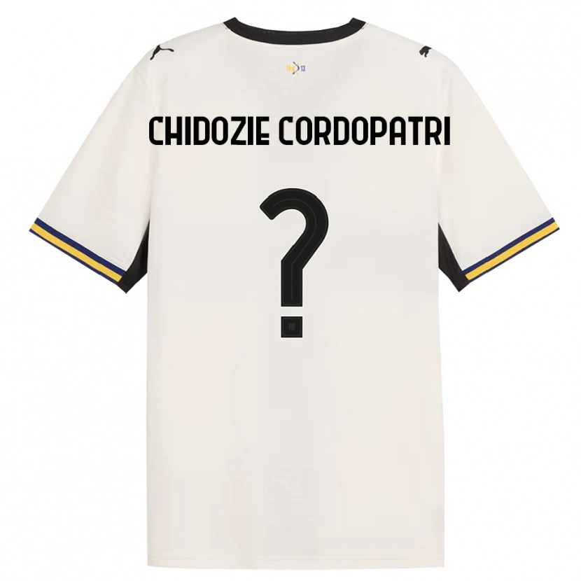 Danxen Mulher Camisola Mark Chidozie Cordopatri #0 Off-White Preto Amarelo Principal 2026/27 Camisa
