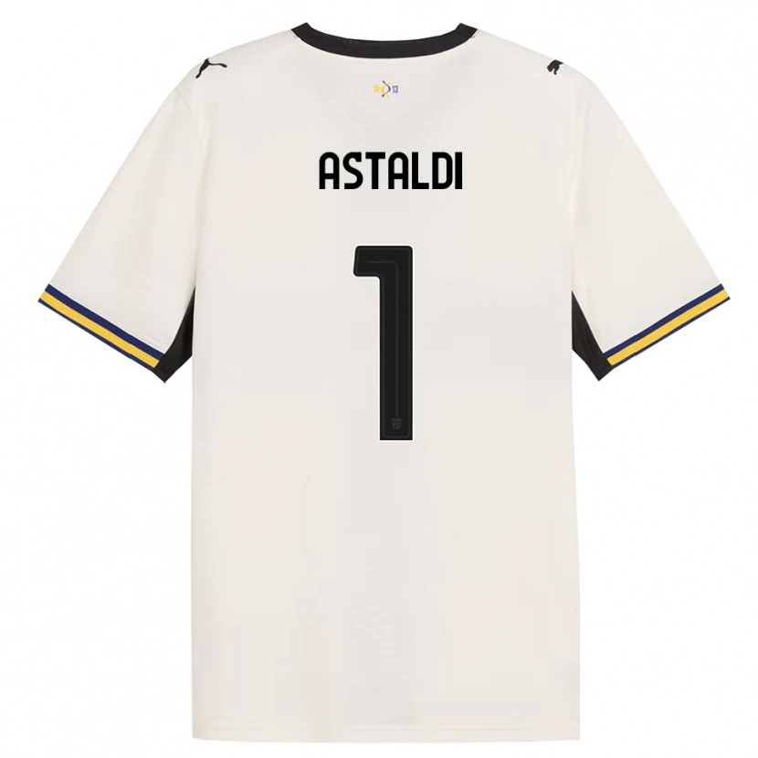 Danxen Mulher Camisola Gianluca Astaldi #1 Off-White Preto Amarelo Principal 2026/27 Camisa
