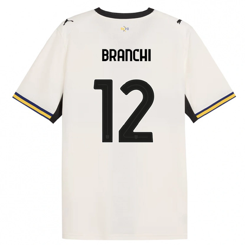 Danxen Mulher Camisola Ferruccio Branchi #12 Off-White Preto Amarelo Principal 2026/27 Camisa