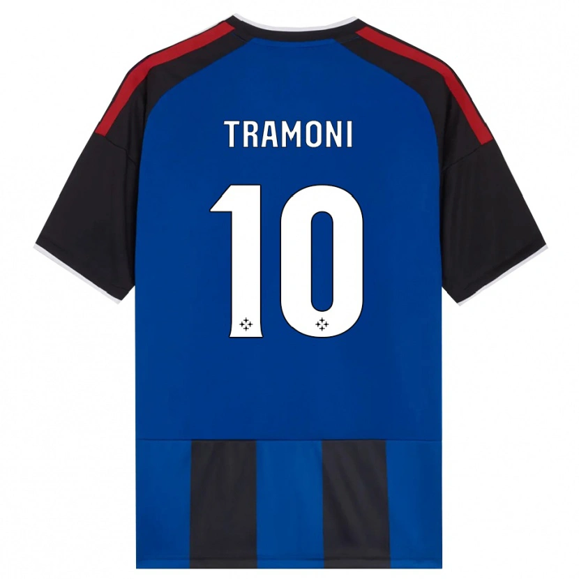 Danxen Mulher Camisola Matteo Tramoni #10 Azul Preto Branco Vermelho Principal 2026/27 Camisa